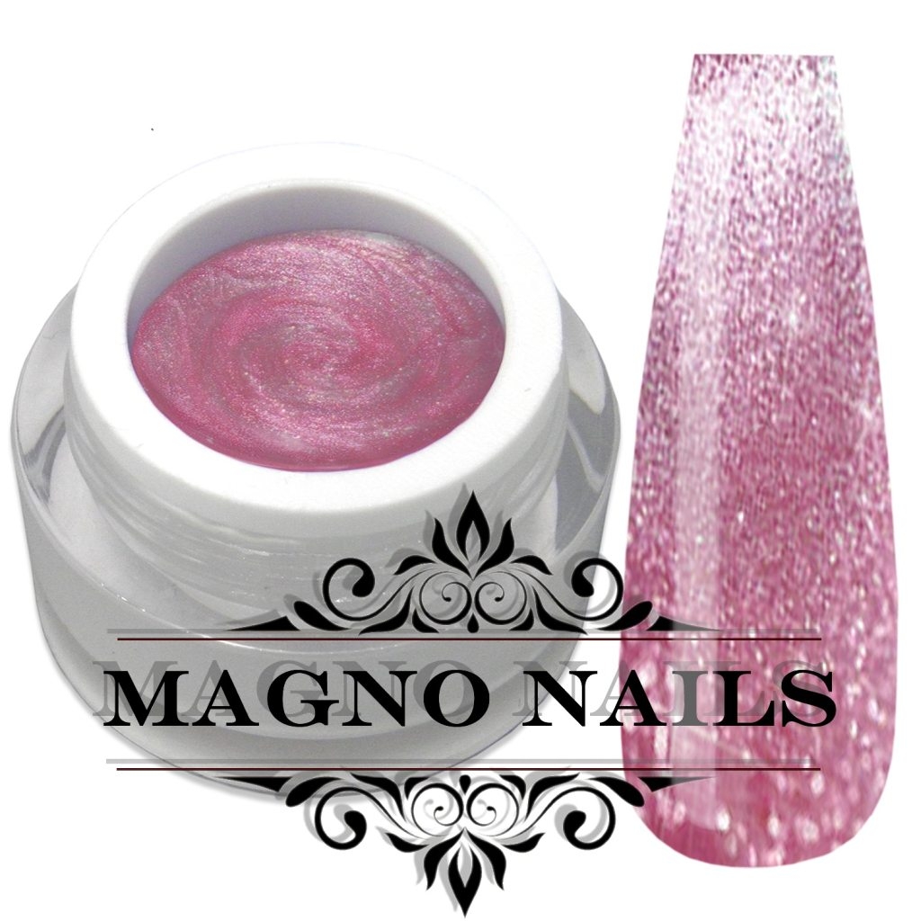 UV Gel - 4610 - Diamond Flash Cat Eye - Pink Moscato